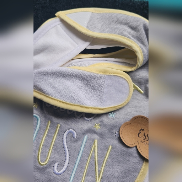 Baby Essentials 3Pk Bibs - Yellow - Picture 5 of 7